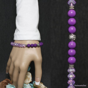153-154-1-Purple Interchangeable Bracelet