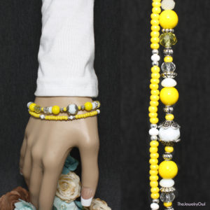 36-38-1-Lemon Yellow Interchangeable Bracelet