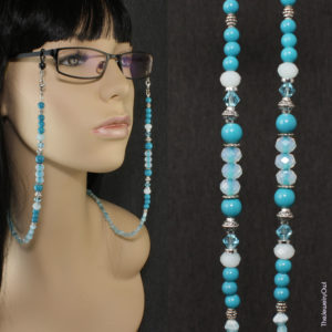 G173.1-Turquoise Blue Eyeglass Holder
