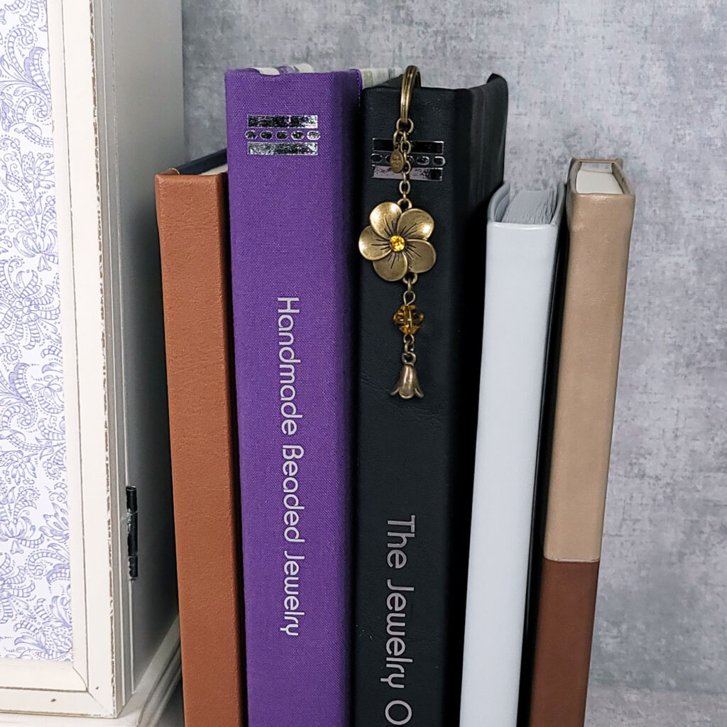 Antique Brass Flower Bookmark Hook by The Jewelry Owl (thejewelryowl)